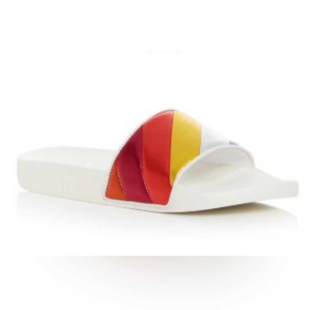 NIB SALVATORE FERRAGAMO Women's Groove R* 1.0 cm Pool Slide Sandals